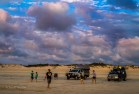 Beach Cricket in Broome at Sunset