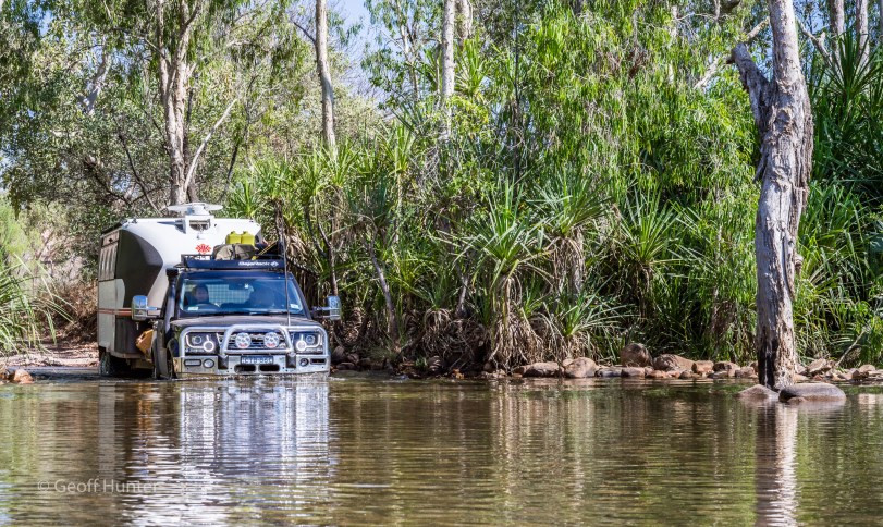 Crossing the upper Pentecost on E Questro Station