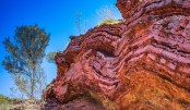 rock formation in Karijini