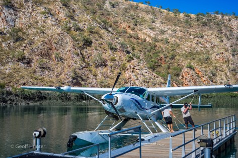 Seaplane at Horizontal falls