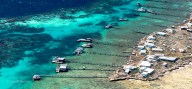 Abrolhos fisheries aerial of Pideon island