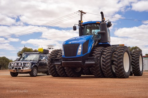 darcy takes on tractor