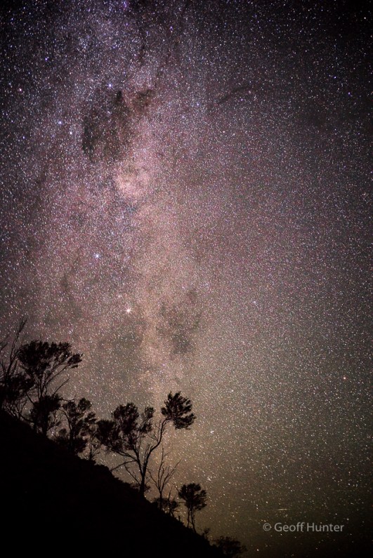 lake Ballard snake hill at night2