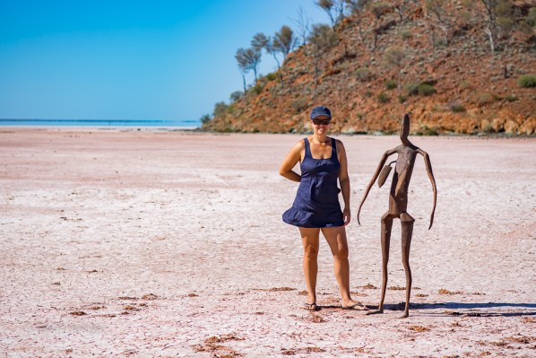 sculture of female and celia_