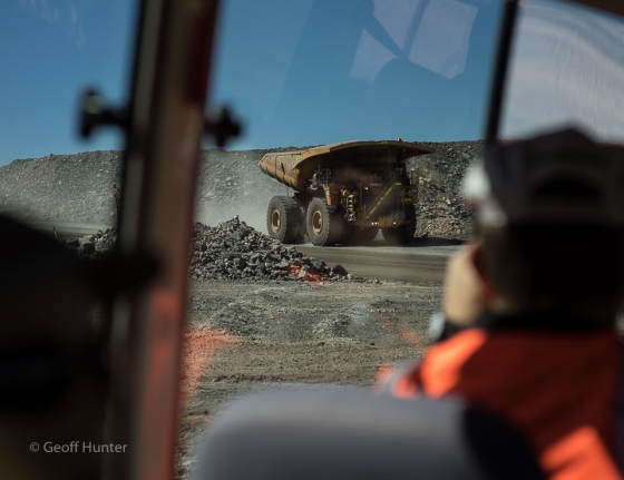 super pit from inside bus