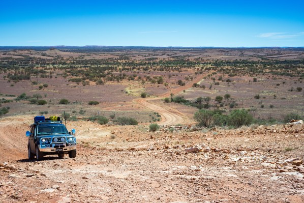 Chambers Pillar hill pass