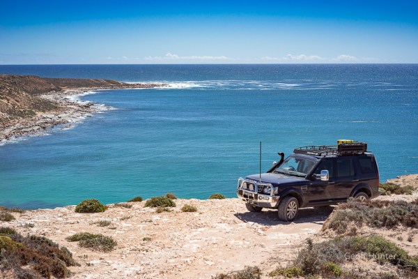 Darcy on a Streaky Bay headland 2