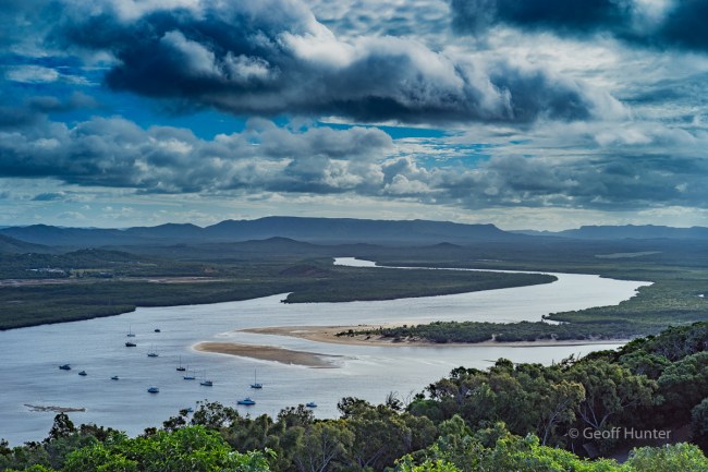 Cooktown looking back over the Endevour River