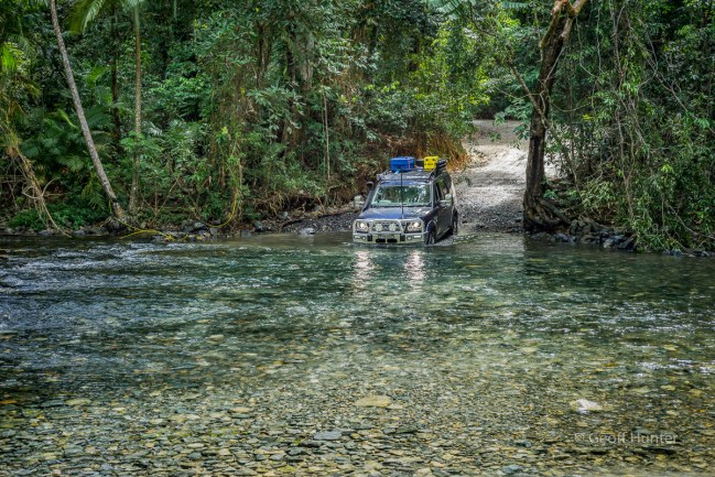 Emmegen Creek crossing in Cape Trib